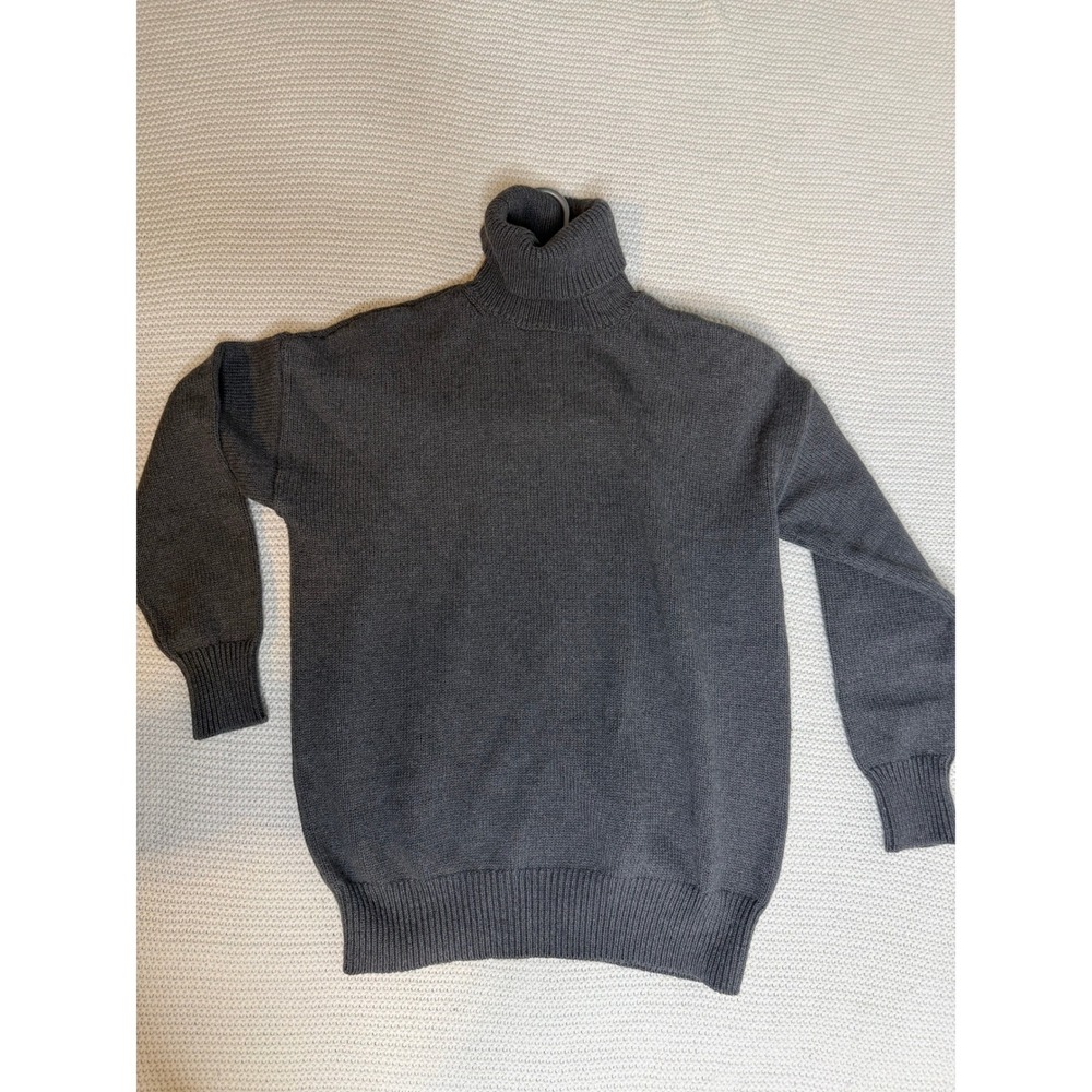 Madewell Womens Gray Turtleneck Knit Sweater NM948 Size S NWT